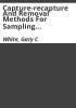 Capture-recapture_and_removal_methods_for_sampling_closed_populations