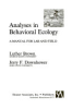 Analysis_in_behavioral_ecology___a_manual_for_lab_and_field