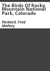 The_birds_of_Rocky_Mountain_National_Park__Colorado