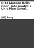 D-13_Maroon_Bells_deer_data_analysis_unit_plan_game_management_units_43__47__and_471