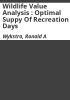 Wildlife_value_analysis___Optimal_suppy_of_recreation_days