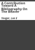 A_contribution_toward_a_bibliography_on_the_beaver