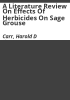 A_literature_review_on_effects_of_herbicides_on_sage_grouse