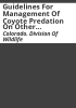 Guidelines_for_management_of_coyote_predation_on_other_wildlife
