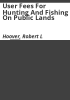 User_fees_for_hunting_and_fishing_on_public_lands