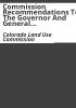 Commission_recommendations_to_the_Governor_and_General_Assembly