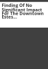 Finding_of_no_significant_impact_for_the_downtown_Estes_loop_project__phase_1
