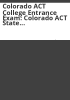 Colorado_ACT_college_entrance_exam