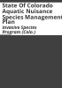 State_of_Colorado_Aquatic_nuisance_species_management_plan