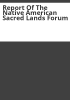 Report_of_the_Native_American_sacred_lands_forum