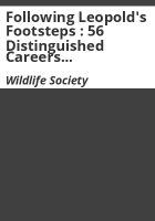 Following_Leopold_s_footsteps___56_distinguished_careers_dedicated_to_wildlife_conservation