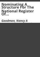 Nominating_a_structure_for_the_National_Register_of_Historic_Places