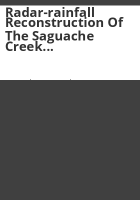 Radar-rainfall_reconstruction_of_the_Saguache_Creek_flash_flood_of_July_25__1999