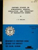 Further_studies_on_atmospheric_general_circulation_and_transport_of_radioactive_debris