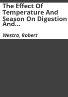 The_effect_of_temperature_and_season_on_digestion_and_urea_kinetics_in_growing_wapiti