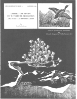A_literature_review_on_waterfowl_production_and_habitat_manipulation