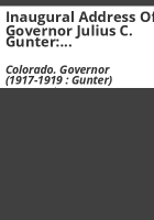 Inaugural_address_of_Governor_Julius_C__Gunter
