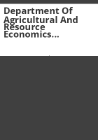 Department_of_Agricultural_and_Resource_Economics_1990-1992_publications