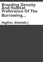 Breeding_density_and_habitat_preference_of_the_burrowing_owl_in_northern_Colorado