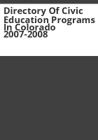 Directory_of_civic_education_programs_in_Colorado_2007-2008