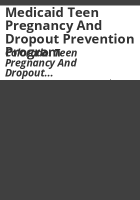 Medicaid_Teen_Pregnancy_and_Dropout_Prevention_Program