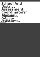 School_and_district_assessment_coordinators__manual