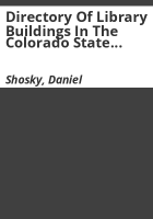 Directory_of_library_buildings_in_the_Colorado_state_register_of_historic_properties