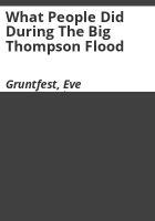 What_people_did_during_the_Big_Thompson_flood