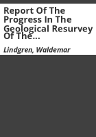 Report_of_the_progress_in_the_geological_resurvey_of_the_Cripple_Creek_District__Colorado