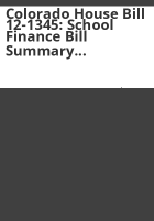 Colorado_House_Bill_12-1345__School_finance_bill_summary_of_the_provisions_of_section_21__disciplinary_measures_in_public_schools