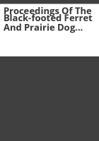 Proceedings_of_the_Black-footed_Ferret_and_Prairie_Dog_Workshop