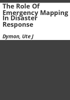 The_role_of_emergency_mapping_in_disaster_response
