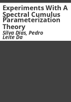Experiments_with_a_spectral_cumulus_parameterization_theory