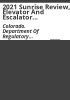 2021_sunrise_review__Elevator_and_Escalator_Certification_Act