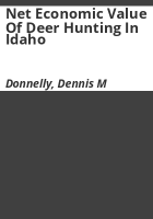 Net_economic_value_of_deer_hunting_in_Idaho