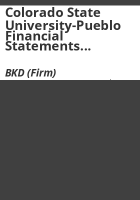 Colorado_State_University-Pueblo_financial_statements_and_independent_auditor_s_reports__financial_audit_year_ended_June_30__2014