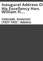 Inaugural_address_of_His_Excellency_Hon__William_H__Adams_Governor_of_Colorado_before_the_twenty-eighth_General_Assembly_at_Denver__Colorado__January_13__1931