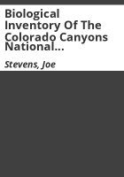 Biological_inventory_of_the_Colorado_Canyons_National_Conservation_Area