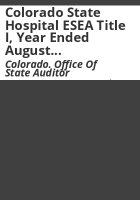 Colorado_State_Hospital_ESEA_Title_I__year_ended_August_31__1976