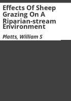 Effects_of_sheep_grazing_on_a_riparian-stream_environment