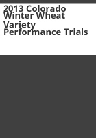 2013_Colorado_winter_wheat_variety_performance_trials