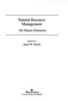 Natural_resource_management___the_human_dimension