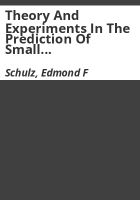 Theory_and_experiments_in_the_prediction_of_small_watershed_response
