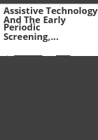 Assistive_technology_and_the_Early_Periodic_Screening__Diagnosis_and_Treatment__EPSDT
