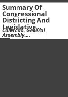 Summary_of_congressional_districting_and_legislative_reapportionment_action_in_Colorado__1961-1967