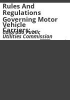 Rules_and_regulations_governing_motor_vehicle_carriers