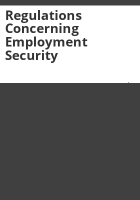 Regulations_concerning_employment_security