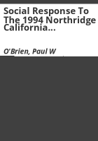 Social_response_to_the_1994_Northridge_California_earthquake