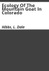 Ecology_of_the_mountain_goat_in_Colorado