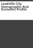 Leadville_city_demographic_and_economic_profile
